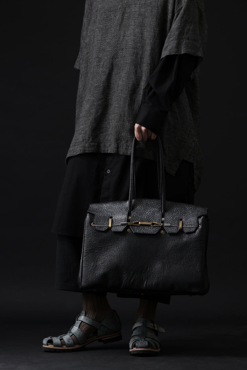 画像をギャラリービューアに読み込む, ierib exclusive Bark Bag #40 / FVT Oiled Horse + Smith (BLACK)
