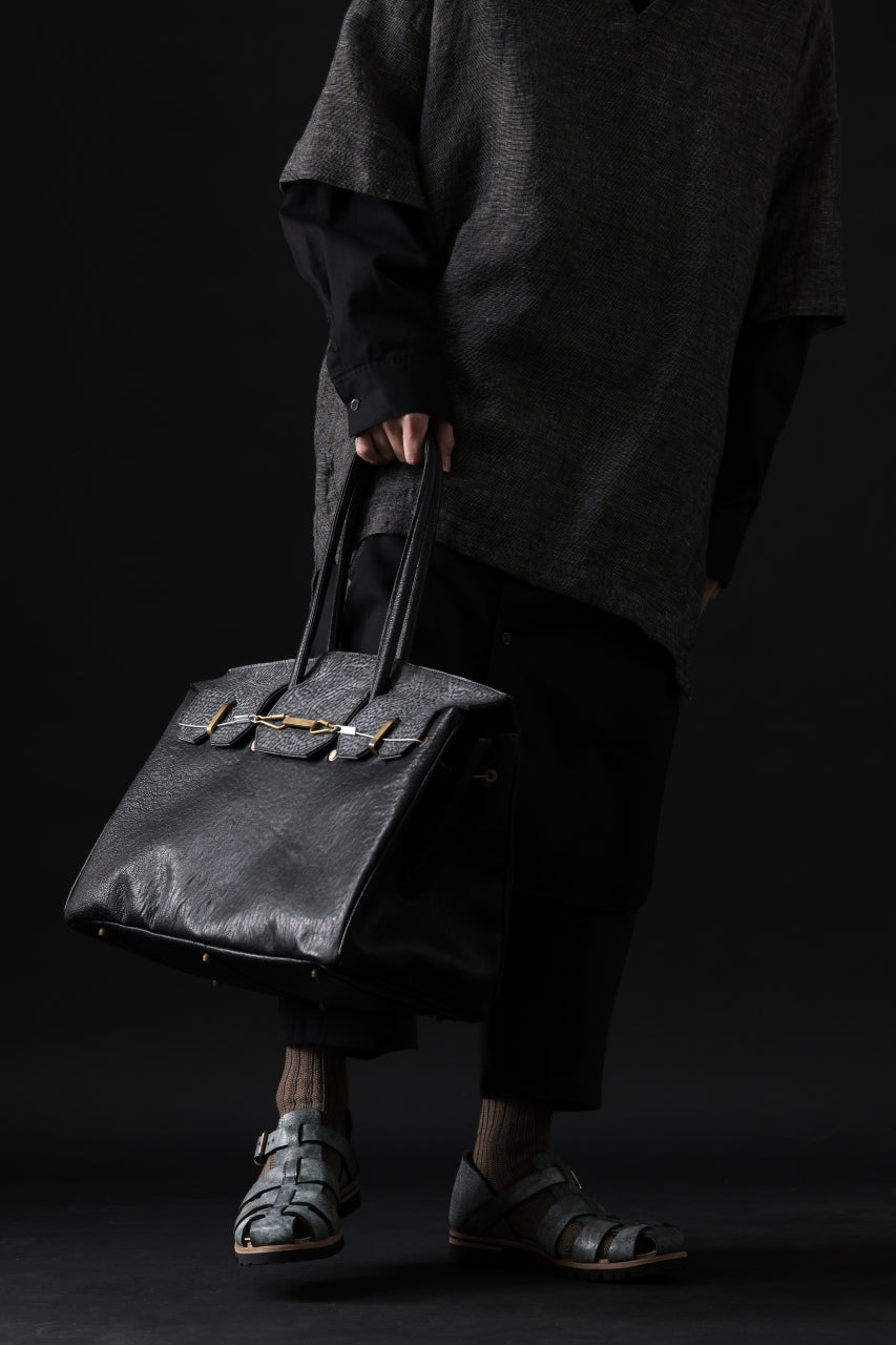 画像をギャラリービューアに読み込む, ierib exclusive Bark Bag #40 / FVT Oiled Horse + Smith (BLACK)