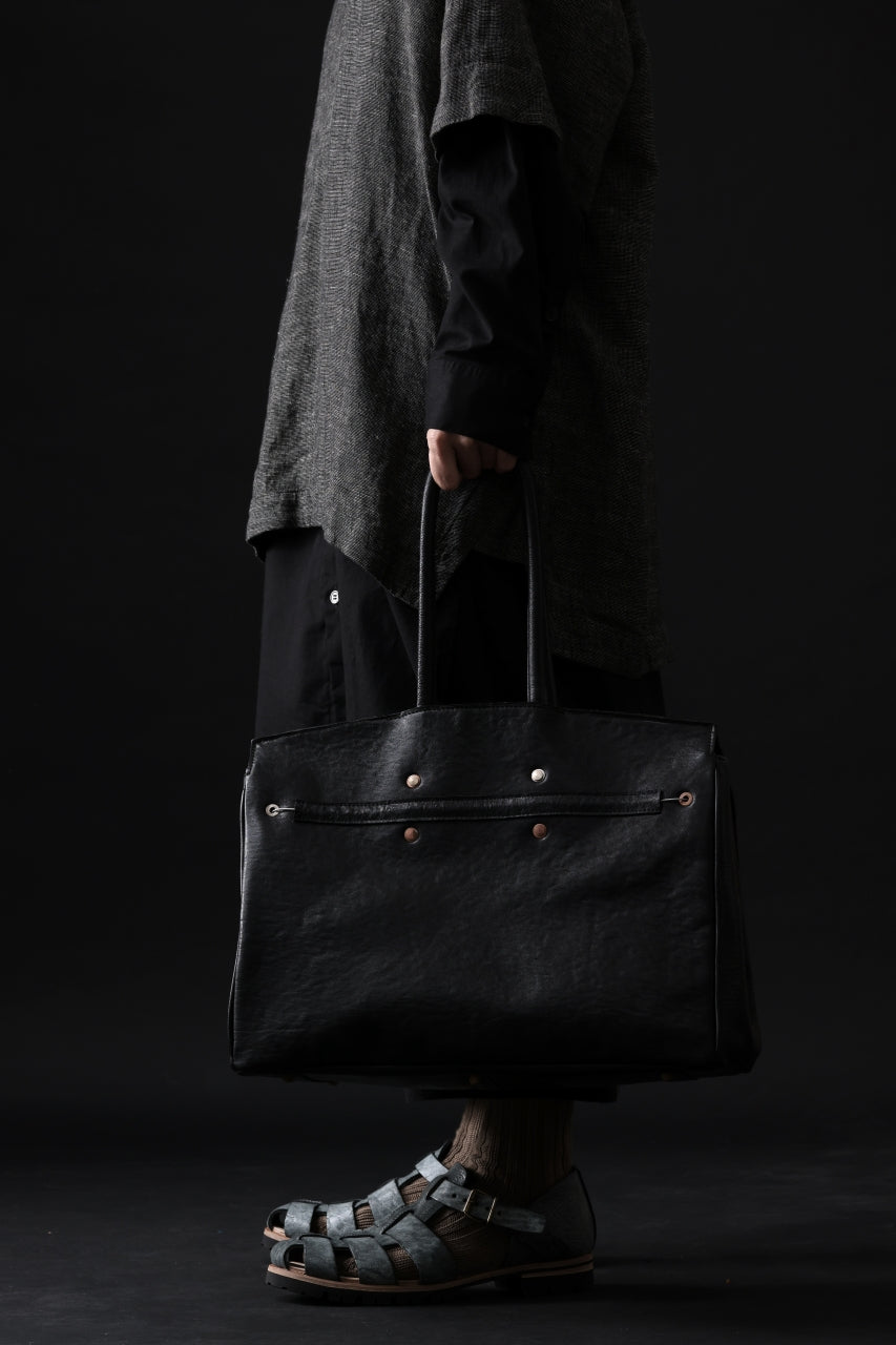 画像をギャラリービューアに読み込む, ierib exclusive Bark Bag #40 / FVT Oiled Horse + Smith (BLACK)