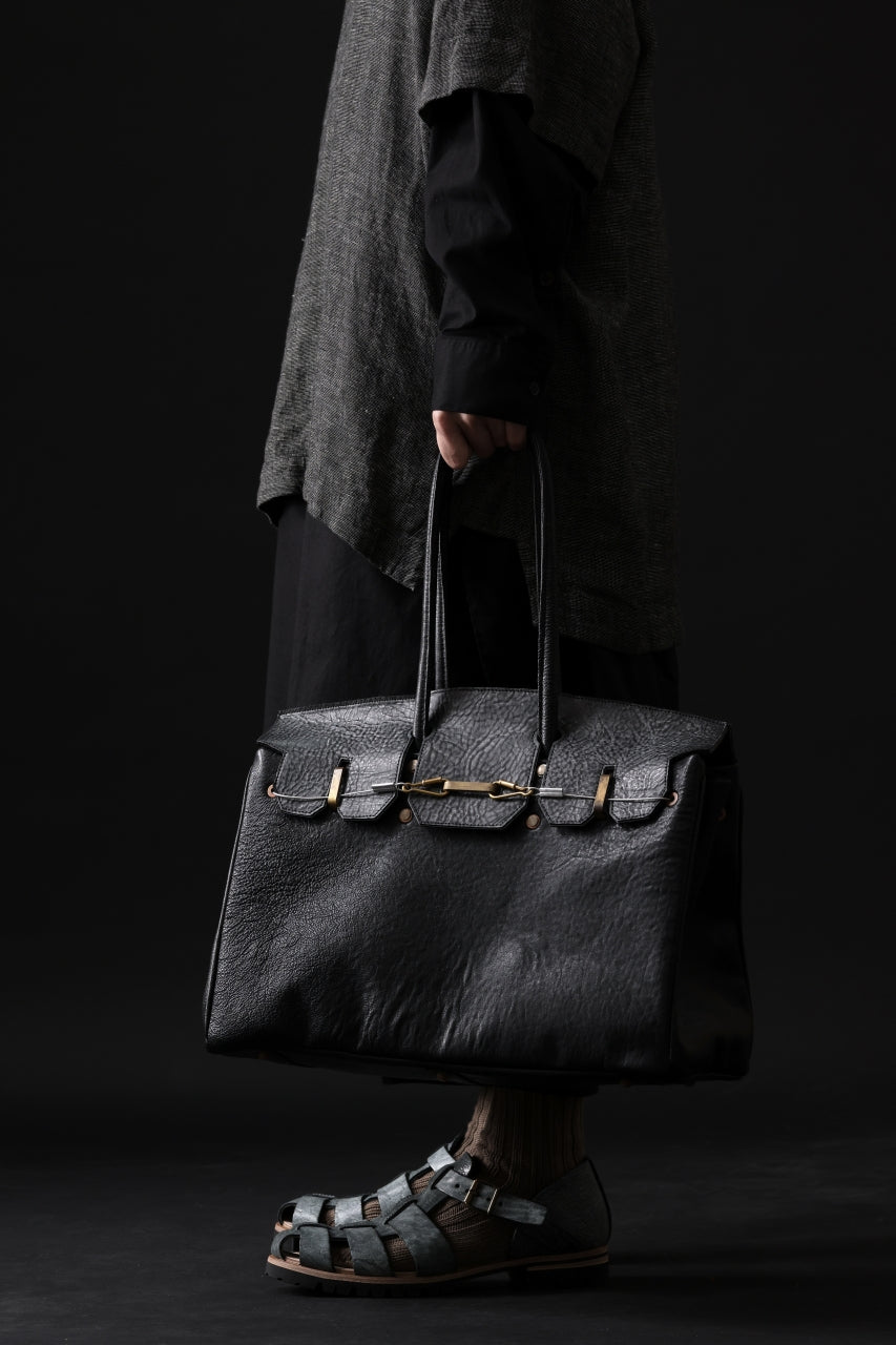 画像をギャラリービューアに読み込む, ierib exclusive Bark Bag #40 / FVT Oiled Horse + Smith (BLACK)