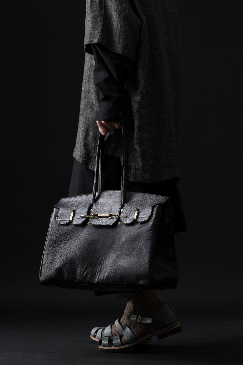 画像をギャラリービューアに読み込む, ierib exclusive Bark Bag #40 / FVT Oiled Horse + Smith (BLACK)