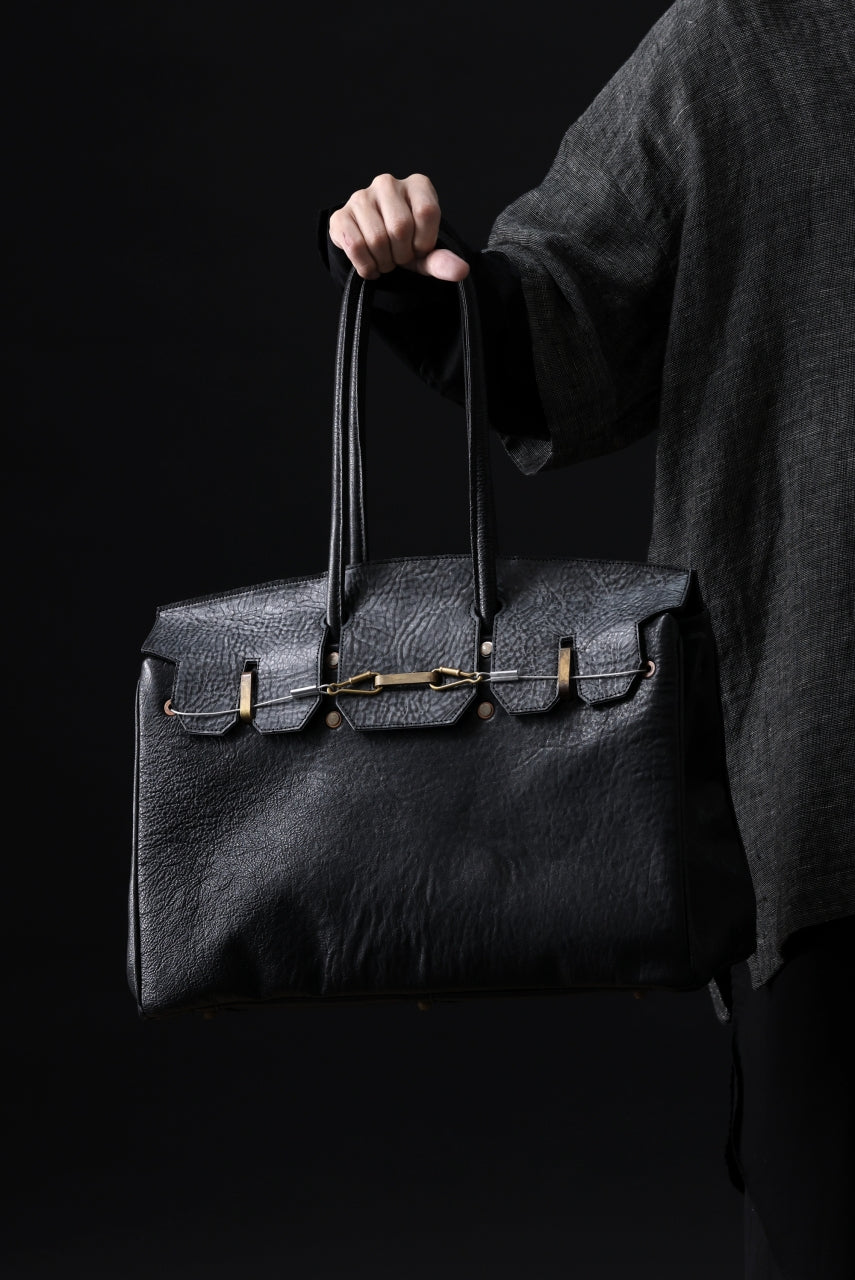 画像をギャラリービューアに読み込む, ierib exclusive Bark Bag #40 / FVT Oiled Horse + Smith (BLACK)