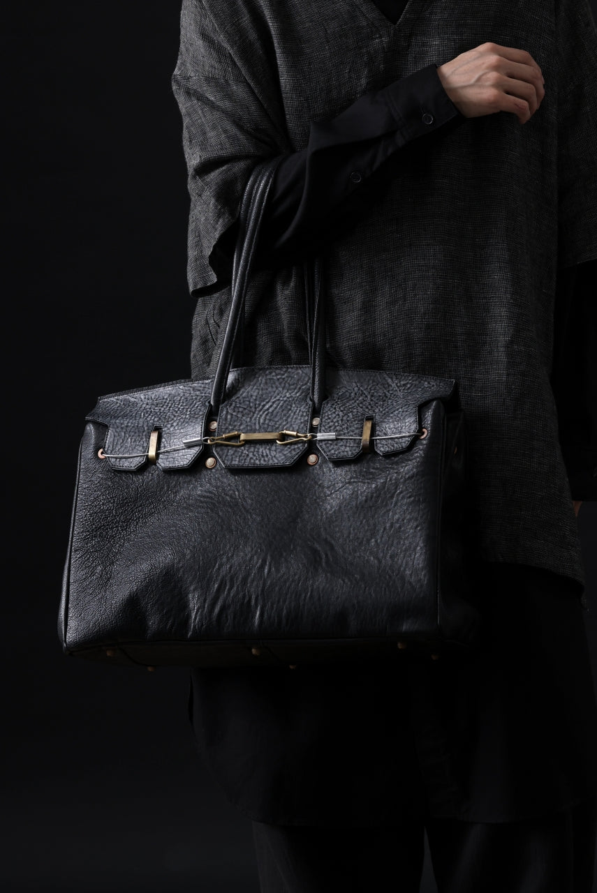 画像をギャラリービューアに読み込む, ierib exclusive Bark Bag #40 / FVT Oiled Horse + Smith (BLACK)