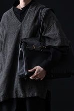 画像をギャラリービューアに読み込む, ierib exclusive Bark Bag #40 / FVT Oiled Horse + Smith (BLACK)