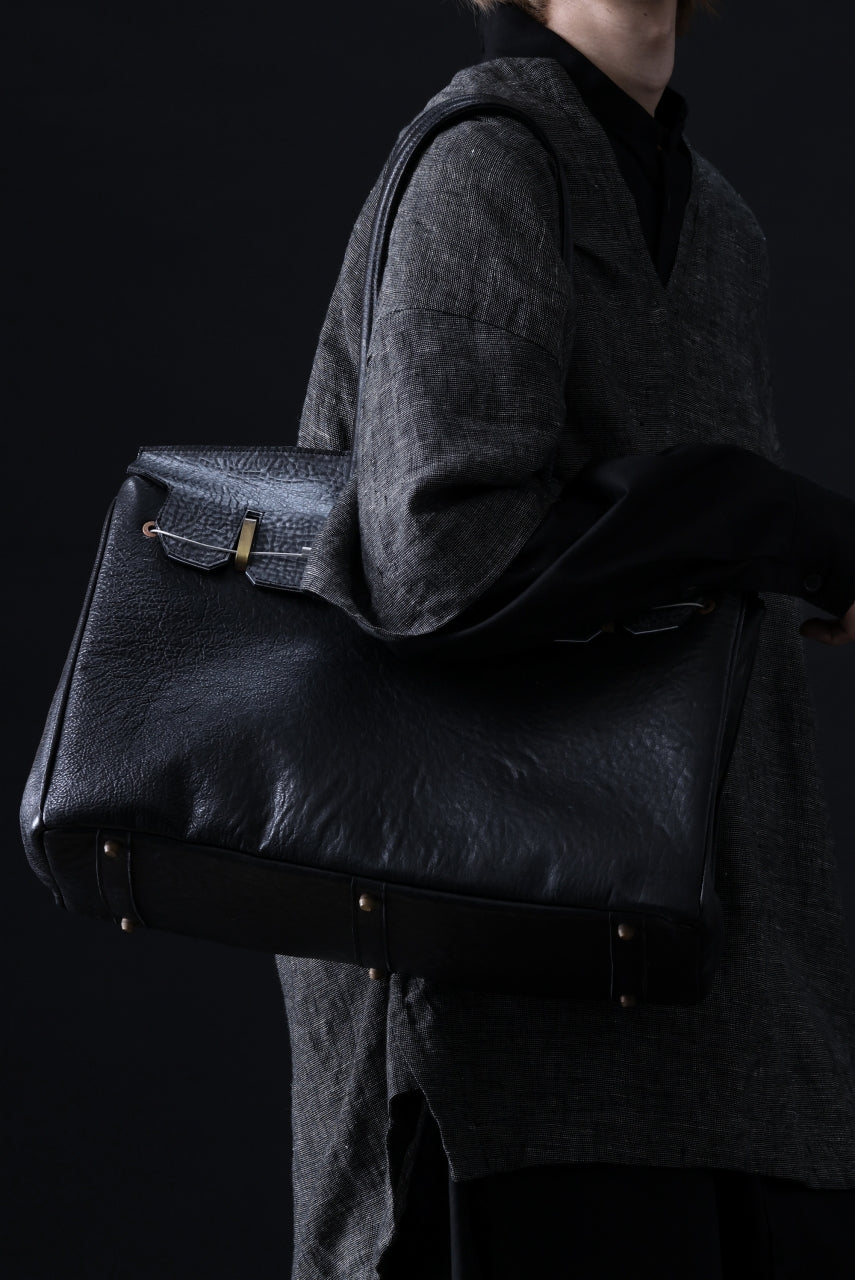 画像をギャラリービューアに読み込む, ierib exclusive Bark Bag #40 / FVT Oiled Horse + Smith (BLACK)