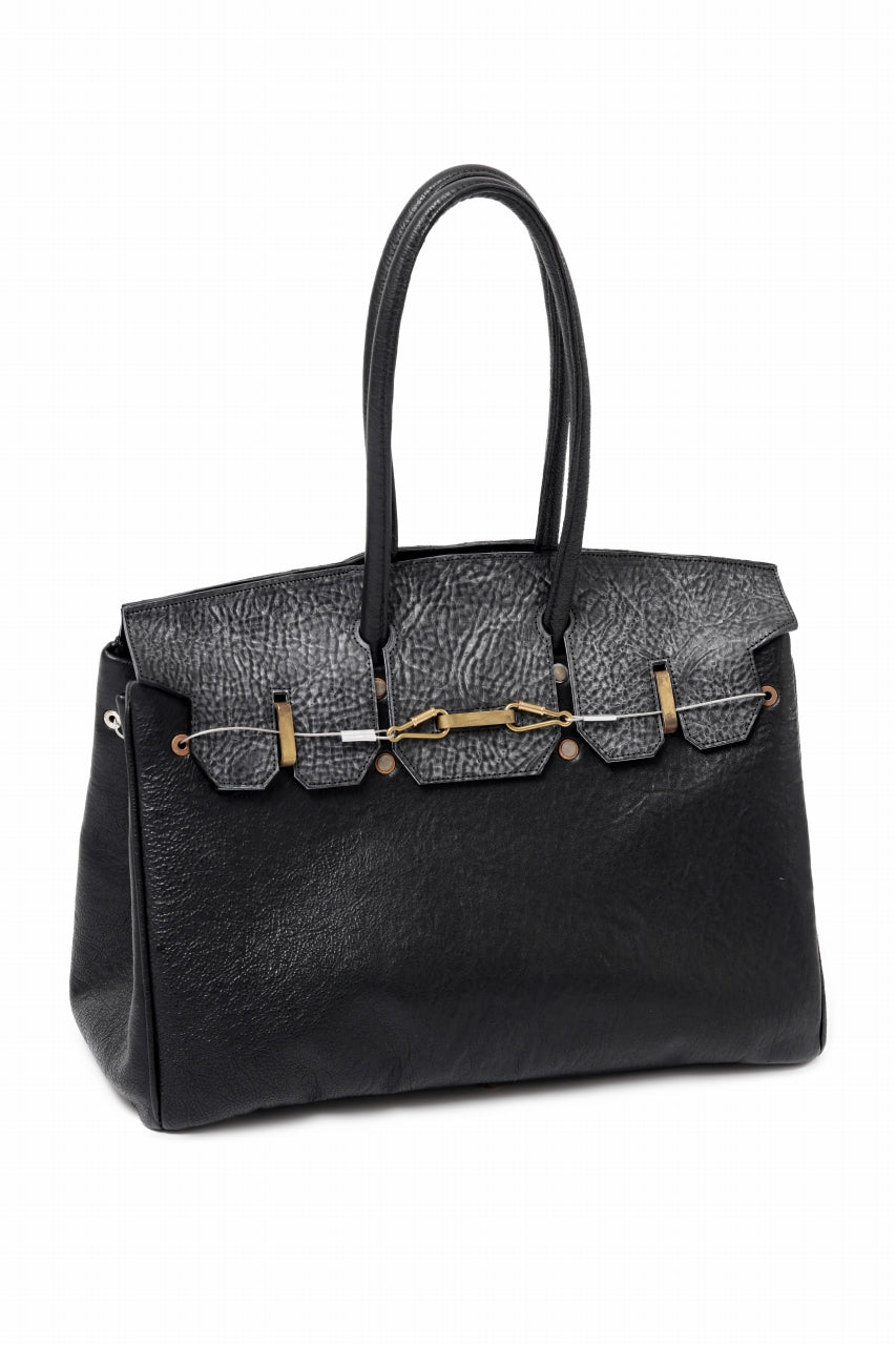 画像をギャラリービューアに読み込む, ierib exclusive Bark Bag #40 / FVT Oiled Horse + Smith (BLACK)