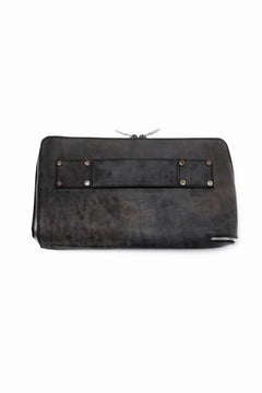 画像をギャラリービューアに読み込む, ierib onepiece clutch-bag / Shell Cordovan (MARBLE GREY #B)