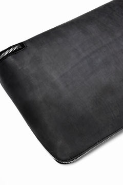 画像をギャラリービューアに読み込む, ierib onepiece clutch-bag / Shell Cordovan (MARBLE GREY #B)