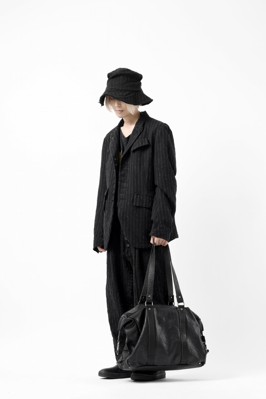 画像をギャラリービューアに読み込む, ierib Dr-Bag Large / FVT Oiled Horse Leather (BLACK)