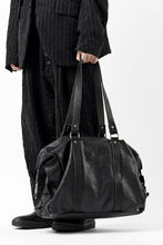 画像をギャラリービューアに読み込む, ierib Dr-Bag Large / FVT Oiled Horse Leather (BLACK)