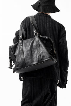 画像をギャラリービューアに読み込む, ierib Dr-Bag Large / FVT Oiled Horse Leather (BLACK)