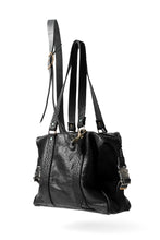 画像をギャラリービューアに読み込む, ierib exclusive 2way Doctors Bag with Strap Belt / FVT Oiled Horse (BLACK)