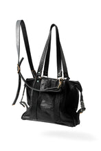 画像をギャラリービューアに読み込む, ierib exclusive 2way Doctors Bag with Strap Belt / FVT Oiled Horse (BLACK)