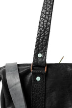 画像をギャラリービューアに読み込む, ierib exclusive 2way Doctors Bag with Strap Belt / FVT Oiled Horse (BLACK)