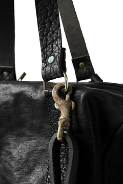 画像をギャラリービューアに読み込む, ierib exclusive 2way Doctors Bag with Strap Belt / FVT Oiled Horse (BLACK)
