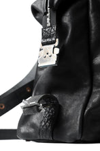 画像をギャラリービューアに読み込む, ierib exclusive 2way Doctors Bag with Strap Belt / FVT Oiled Horse (BLACK)