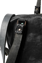 画像をギャラリービューアに読み込む, ierib exclusive 2way Doctors Bag with Strap Belt / FVT Oiled Horse (BLACK)