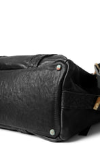 画像をギャラリービューアに読み込む, ierib exclusive 2way Doctors Bag with Strap Belt / FVT Oiled Horse (BLACK)