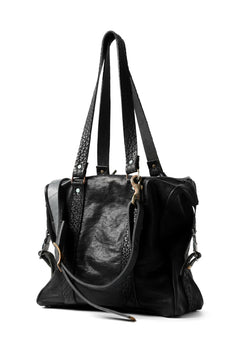 画像をギャラリービューアに読み込む, ierib exclusive 2way Doctors Bag with Strap Belt / FVT Oiled Horse (BLACK)