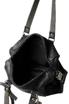 画像をギャラリービューアに読み込む, ierib exclusive 2way Doctors Bag with Strap Belt / FVT Oiled Horse (BLACK)