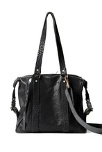 画像をギャラリービューアに読み込む, ierib exclusive 2way Doctors Bag with Strap Belt / FVT Oiled Horse (BLACK)