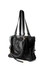 画像をギャラリービューアに読み込む, ierib exclusive 2way Doctors Bag with Strap Belt / FVT Oiled Horse (BLACK)