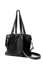 画像をギャラリービューアに読み込む, ierib exclusive 2way Doctors Bag with Strap Belt / FVT Oiled Horse (BLACK)