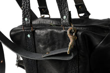 画像をギャラリービューアに読み込む, ierib exclusive 2way Doctors Bag with Strap Belt / FVT Oiled Horse (BLACK)