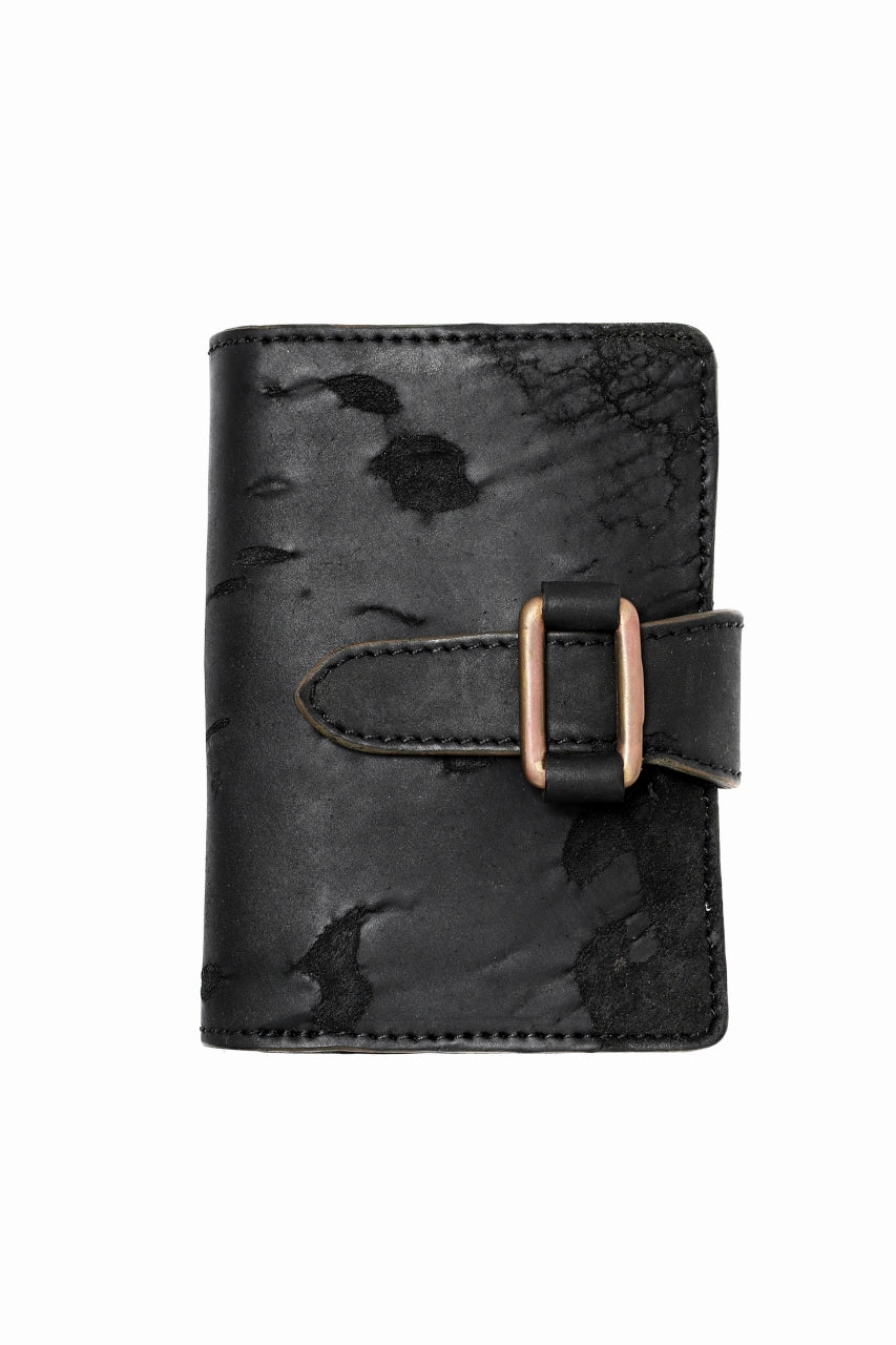 画像をギャラリービューアに読み込む, ierib exclusive LVMH leather wallet / JP inked horse butt (BLACK #A)