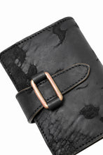 画像をギャラリービューアに読み込む, ierib exclusive LVMH leather wallet / JP inked horse butt (BLACK #A)