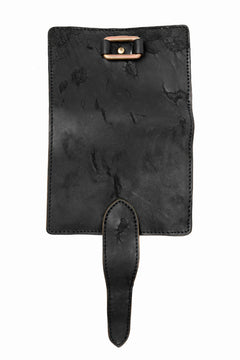 画像をギャラリービューアに読み込む, ierib exclusive LVMH leather wallet / JP inked horse butt (BLACK #A)