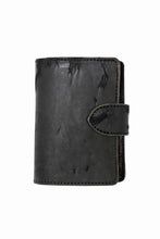 画像をギャラリービューアに読み込む, ierib exclusive LVMH leather wallet / JP inked horse butt (BLACK #B)