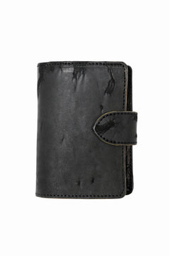 画像をギャラリービューアに読み込む, ierib exclusive LVMH leather wallet / JP inked horse butt (BLACK #B)