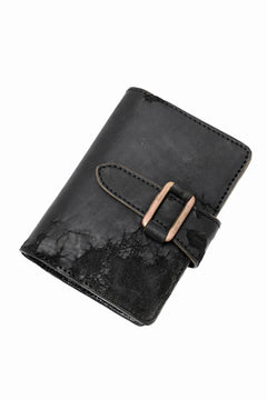 画像をギャラリービューアに読み込む, ierib exclusive LVMH leather wallet / JP inked horse butt (BLACK #B)