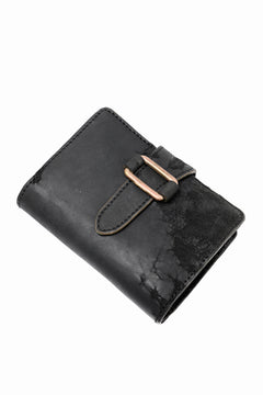 画像をギャラリービューアに読み込む, ierib exclusive LVMH leather wallet / JP inked horse butt (BLACK #B)