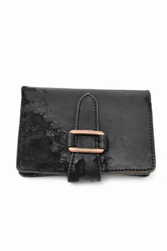 画像をギャラリービューアに読み込む, ierib exclusive LVMH leather wallet / JP inked horse butt (BLACK #B)