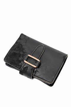 画像をギャラリービューアに読み込む, ierib exclusive LVMH leather wallet / JP inked horse butt (BLACK #B)