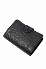 画像をギャラリービューアに読み込む, ierib exclusive LVMH leather wallet / waxy horse butt (BLACK)
