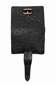 画像をギャラリービューアに読み込む, ierib exclusive LVMH leather wallet / waxy horse butt (BLACK)