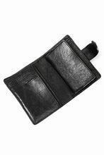 画像をギャラリービューアに読み込む, ierib exclusive LVMH leather wallet / JP inked horse butt (BLACK #A)