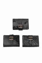 画像をギャラリービューアに読み込む, ierib exclusive LVMH leather wallet / JP inked horse butt (BLACK #A)