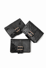 画像をギャラリービューアに読み込む, ierib exclusive LVMH leather wallet / JP inked horse butt (BLACK #B)