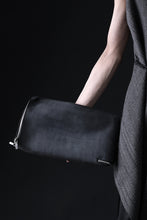 画像をギャラリービューアに読み込む, ierib onepiece clutch-bag / Shell Cordovan (MARBLE GREY #B)
