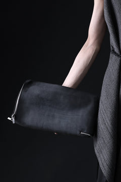 画像をギャラリービューアに読み込む, ierib onepiece clutch-bag / Shell Cordovan (MARBLE GREY #B)