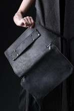 画像をギャラリービューアに読み込む, ierib onepiece clutch-bag / Shell Cordovan (MARBLE GREY #B)