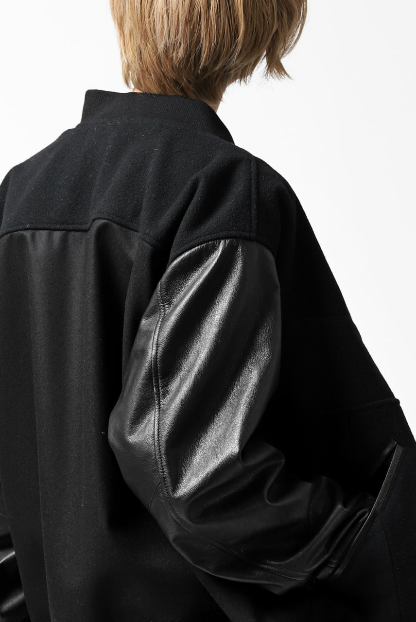 画像をギャラリービューアに読み込む, CHANGES VINTAGE REMAKE VARSITY JACKET (MULTI BLACK #A)