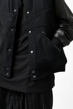 画像をギャラリービューアに読み込む, CHANGES VINTAGE REMAKE VARSITY JACKET (MULTI BLACK #A)