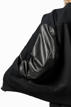 画像をギャラリービューアに読み込む, CHANGES VINTAGE REMAKE VARSITY JACKET (MULTI BLACK #A)