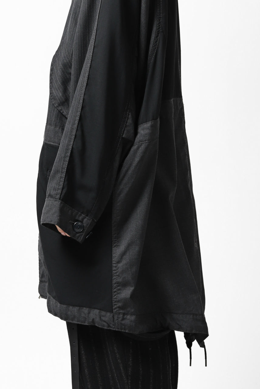 画像をギャラリービューアに読み込む, CHANGES VINTAGE REMAKE FIELD COAT (MULTI BLACK #A)