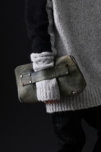 画像をギャラリービューアに読み込む, ierib onepiece clutch-bag / Marble Culatta (BLACK #B)